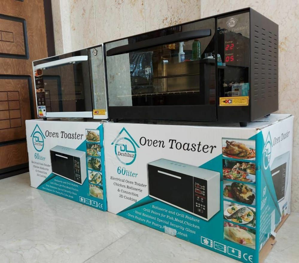 توستر لمسی 60 لیتر دستی لوکس