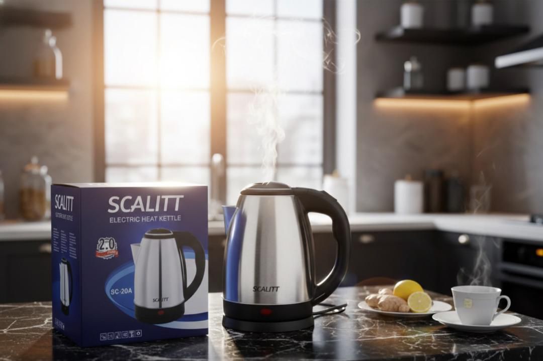 کتری برقی استیل ضد زنگ SCALITT مدل SC-20A