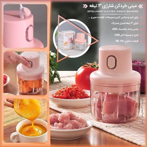 خردکن مینی  شارژی