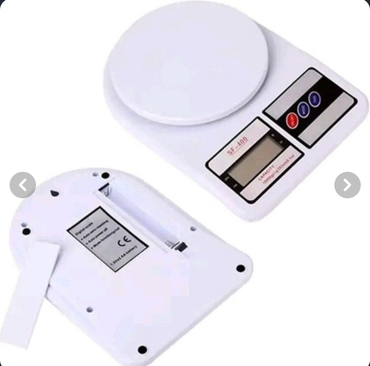 ترازو آشپزخانه دیجیتالی الکترونیک مدلSF-400ظرفیت 10کیلو گرم