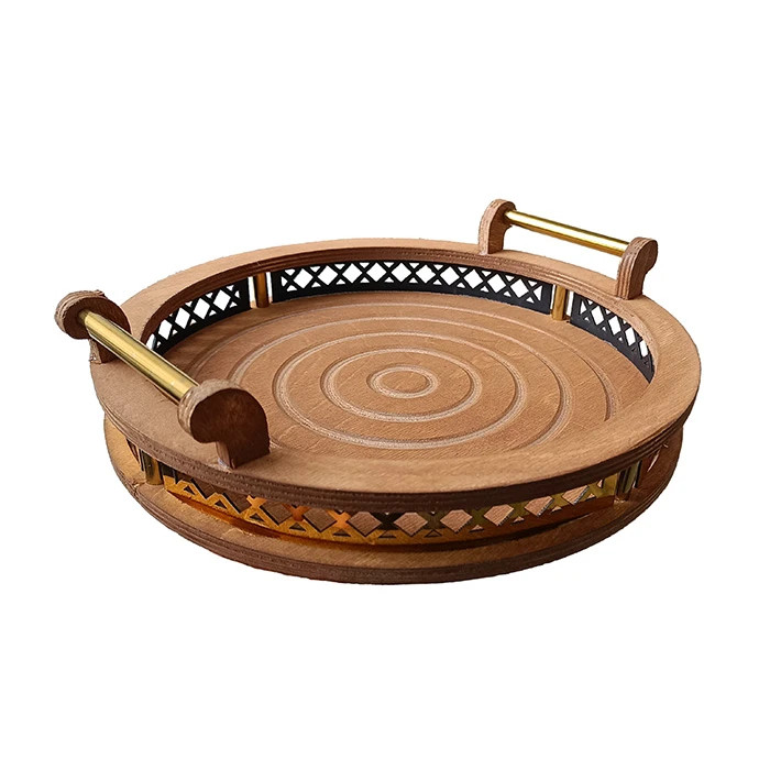 سینی چوبی هیوا گرد