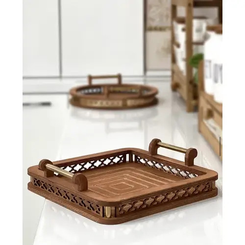 سینی چوبی هیوا مربع