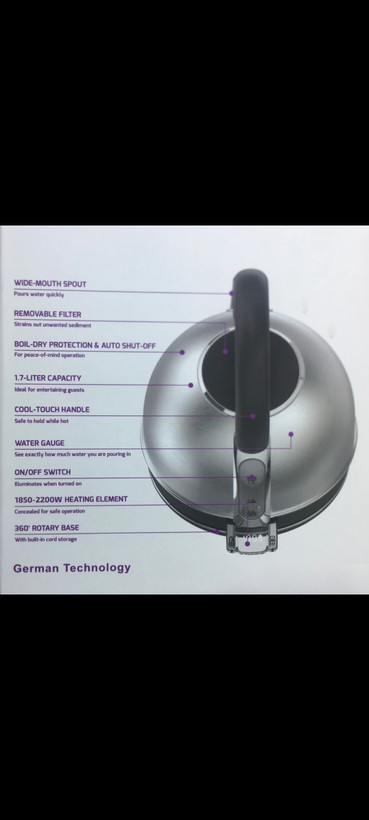 کتری برقی مایر مدل mr-6025