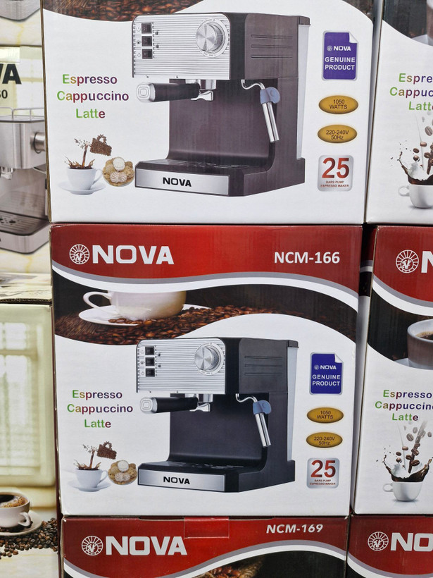 خرید فوری اسپرسو ساز نوا مدل ncm-166