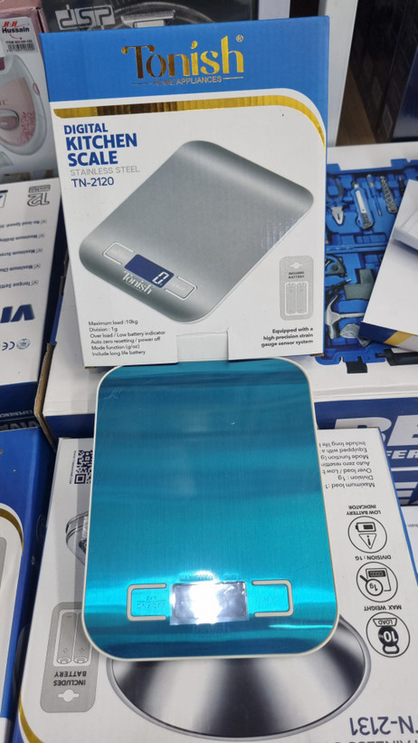ترازو آشپزخانه تونیش TN-2120 (بدنه استیل)