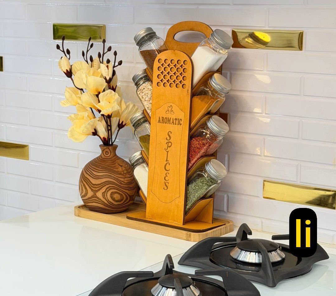 استند ادویه درختی  8 خانه