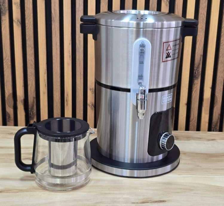 سماور برقی بدنه استیل برند بلک کوکر مدل3126