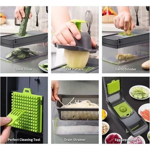 خردکن و اسلایسر سبزیجات چندکاره veggie-slicer