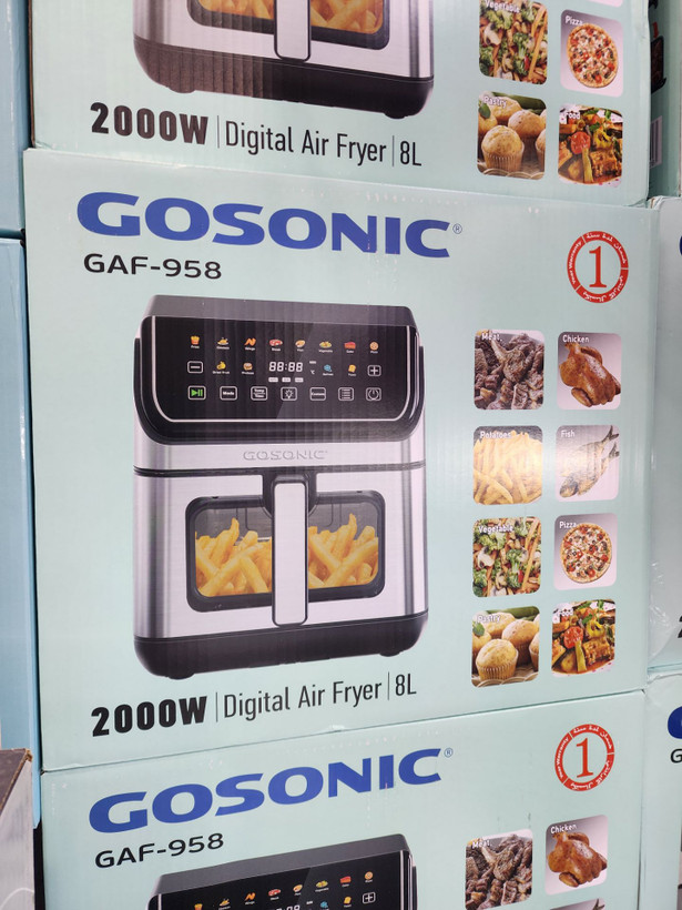 خرید سرخکن دو المنت بدون روغن 8 لیتر گوسونیک مدل Gaf-958