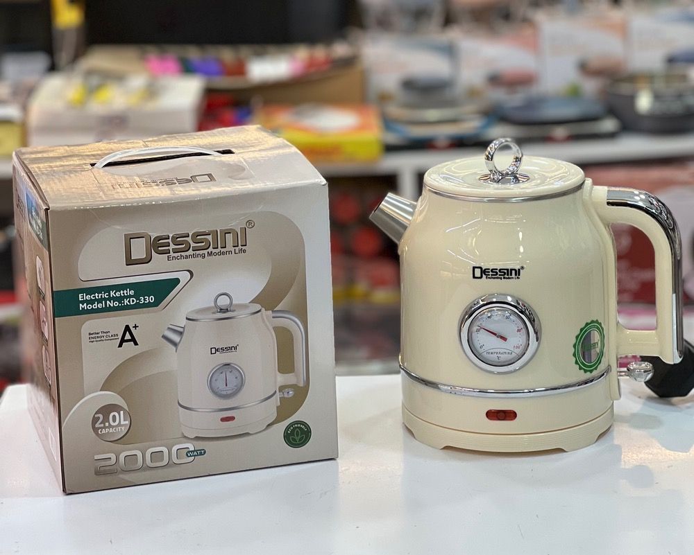 Dessini KD-330 2L 2000W Electric Kettle
